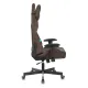 Кресло игровое Бюрократ VIKING KNIGHT LT10 FABRIC коричневый крестовина металл. Фото товара с разных ракурсов.