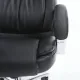 Кресло руководителя PREMIUM Advance EX-575, хром, экокожа, черное. Фото товара с разных ракурсов.