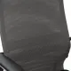 Кресло руководителя PREMIUM Ultimate EX-801 хром, плотная двойная сетка Х2, черное/серое. Фото товара с разных ракурсов.