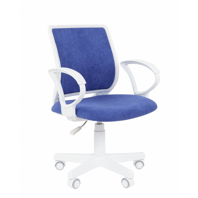 Детское кресло Kids 112 Россия ткань M морской, белый пластик главное фото