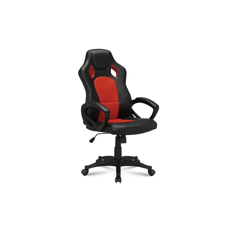 Игровое кресло "Rider EX-544", экокожа черная/ткань красная, 531583 главное фото