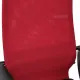 Кресло руководителя PREMIUM Ultimate EX-801 хром, плотная двойная сетка Х2, черное/красное. Фото товара с разных ракурсов.